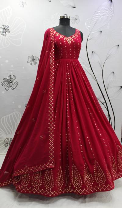 FLORY VOL-26 BY KHUSHBOO GEORGETTE GOWN MANUFACTURER IN INDIA